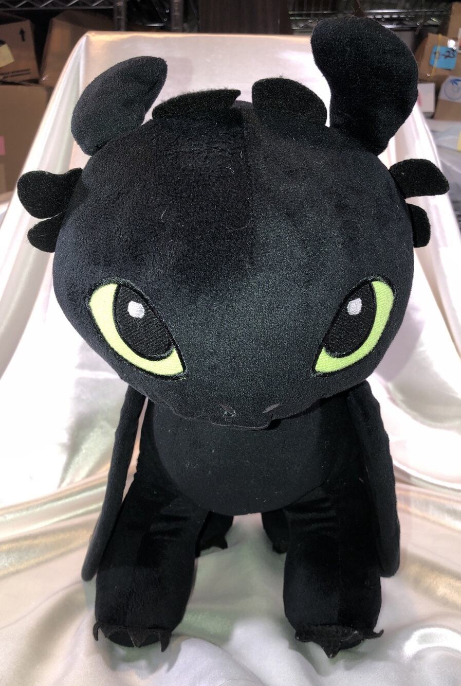 How To Train Your Dragon Toothless Black Plush Dreamworks 15"